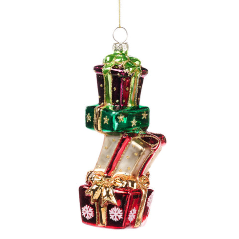 GOODWILL Glass Gift Boxes with Bows 12cm 2 Variants (1pc)