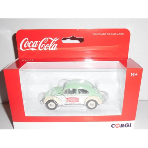 Corgi Modèle de Voiture Volkswagen Coccinelle Coca Cola 1:43 9,4x3,5xH3,6 cm