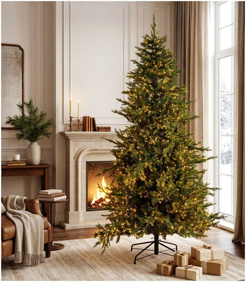 Fiori di Lena Albero di natale Chamois 4000 luci led D155xH210 cm