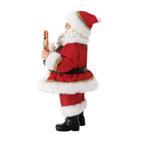 Department 56 Possible Dreams Babbo Natale "Nutcracker Sweet" 15.5x14xH28 cm