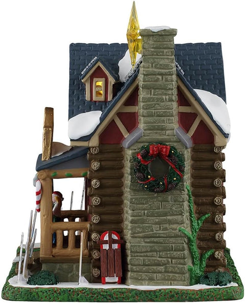 LEMAX Edificio luci led "Holly & Ivy's Christmas Yard Decor" H17.1x20x14 cm