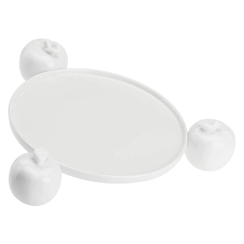 La Porcellana Bianca Alzatina con Mele "Fattoria" D22 cm