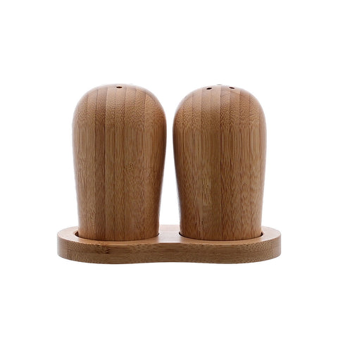 Estia Home Set Saliera e Pepiera in legno di bamboo "Essentials" 11x6xH8.5 cm
