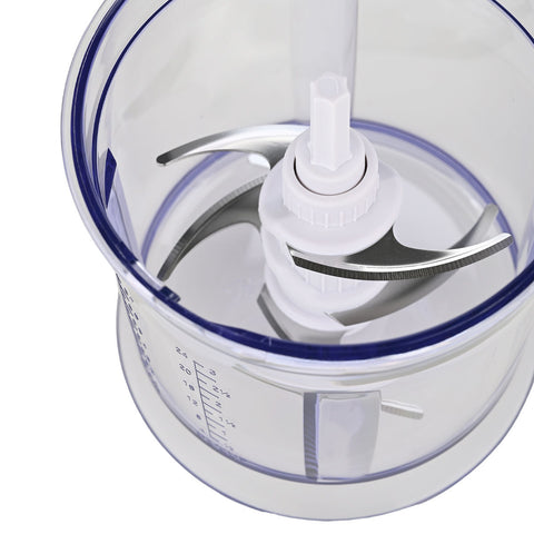 Estia Home Tritatutto elettrico in acciaio inox 400w "Ivoris" + ciotola in plastica 0.7lt