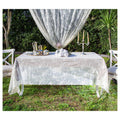 L'ATELIER 17 Tovaglia rettangolare in pizzo "Ciel" 160x280 cm 3 varianti(1 unità) - Angelica Home Stabia