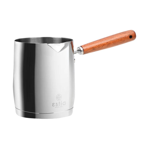 Estia Home Caffettiera Mokka in acciaio inox con manico 530 ml