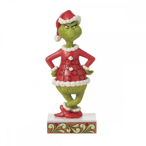 Enesco Grinch con mani sui fianchi "Jim Shore" 6x7xH17 cm