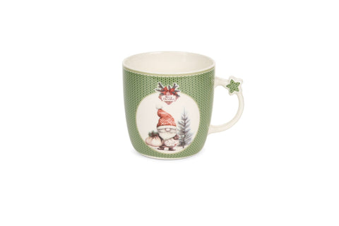 Nuvole di Stoffa Tazza natalizia in ceramica "MAGIC NOEL" 360 ml 4 varianti (1unità)