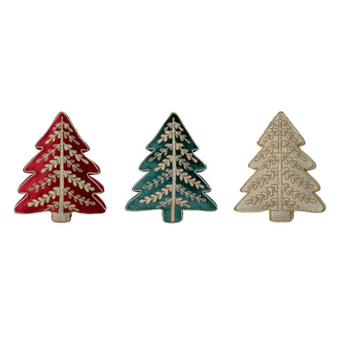 Blanc Mariclò Cuscino sagomato albero di Natale
