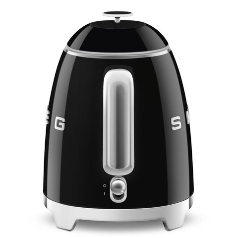SMEG Smeg Mini Kettle in black stainless steel, 50s 200x200x152mm