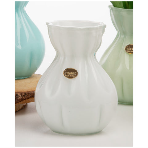 Divina Collection Vaso Sacchetto in vetro "Serenya" D11xH18 cm