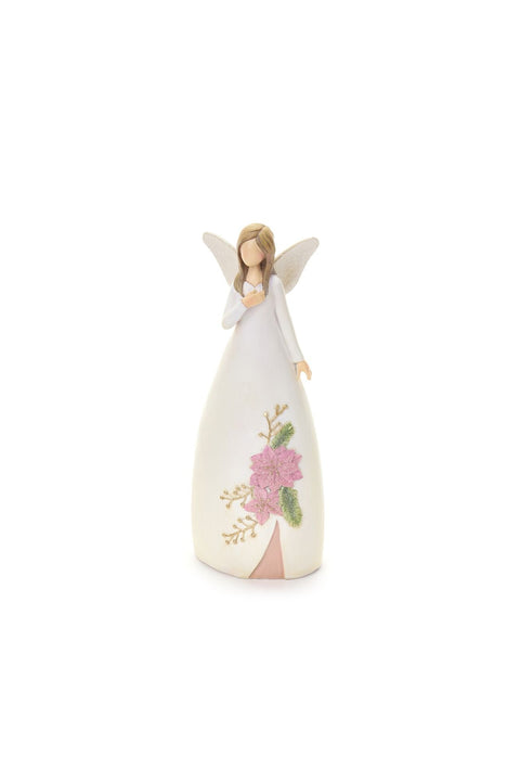 Figurine Ange de Noël Nuages ​​en Tissu en Résine « Darling » 8x5xH20 cm 4 variantes (1 unité)