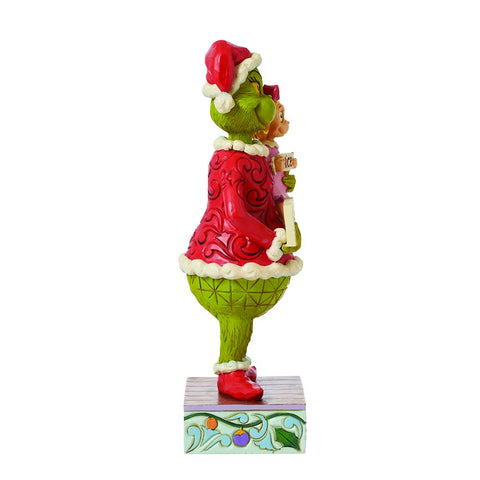 Enesco Statuina natalizia Grinch e Cindy "Jim Shore" 7x11xH24 cm