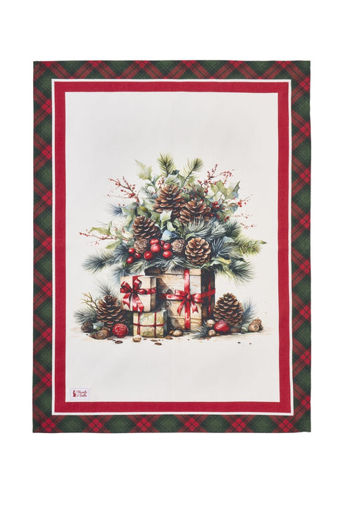 Cloth Clouds Christmas Canvas "Christmas is Coming" 50x70 cm 6 variants (1 unit)