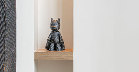 LEBLON DELIENNE Super Pop Batman Graf piccolo in resina 16xH25 cm