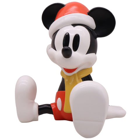 Christmas Inspirations Statuina Topolino Mickey seduto di natale 19x16xH20.5 cm