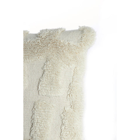 Light & Living Cuscino arredo rettangolare crema "Sarmi" 60x30 cm