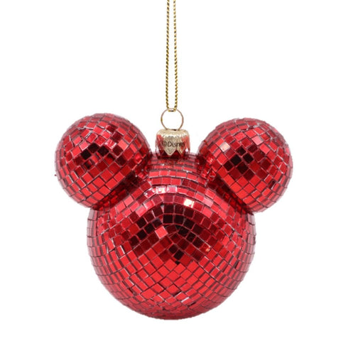 Christmas Inspirations Decoro di natale, Orecchie Topolino disco rosso