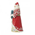 Enesco Cuore di Natale vuoto Babbo Natale, resina di pietra, multicolore, 11 cm Enesco Cuore di Natale vuoto Babbo Natale, resina di pietra, multicolore, 11 cm
