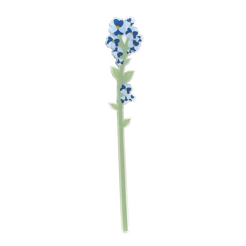 Vesta Fiore decorativo piccolo in cristallo acrilico H43 cm