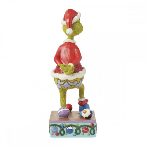 Figurine Enesco Grinch Bas sur Ornement "Jim Shore" 7x10xH18 cm