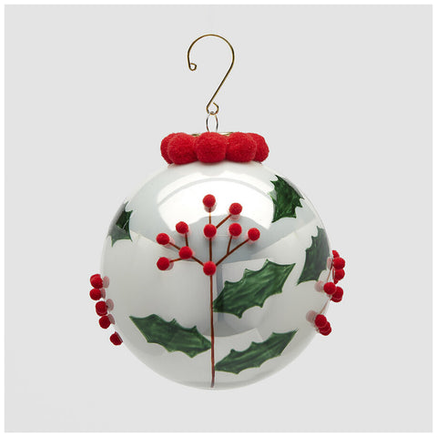 EDG Enzo De Gasperi Holly Glass Sphere D12 cm