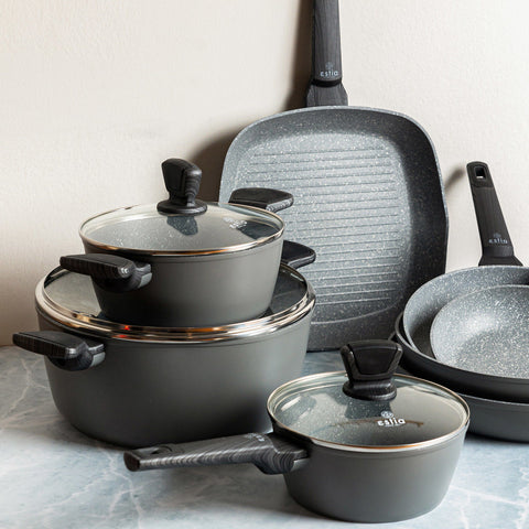 Estia Home Pentola antiaderente in alluminio "Cuisson" 37x19xH13.5 cm
