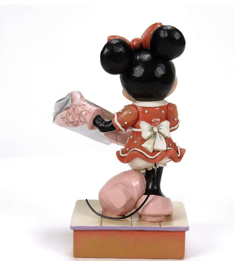 Figurine Enesco Disney Minnie Mouse avec biscuits 8,5x7xH14 cm
