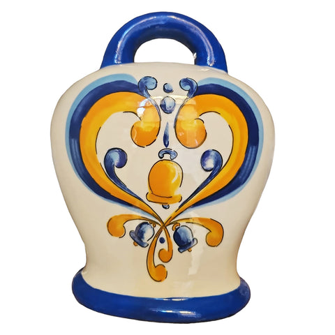 SHARON Grande cloche capri en porcelaine Made in Italy D16,5xh22 cm