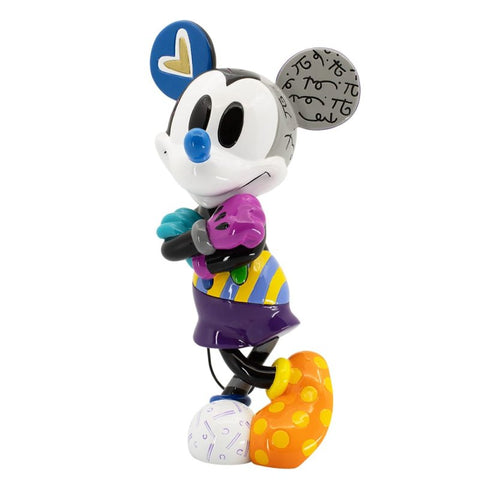 Enesco Disney Statuina Topolino in resina, Britto 12.5x10.5xH25.5 cm