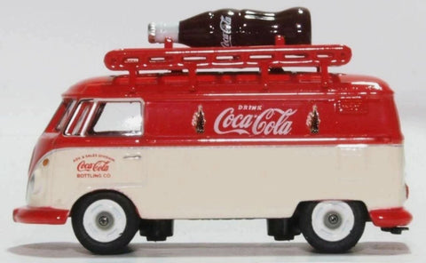 Oxford Diecast Model VW Van Coca-Cola Bottle 1:76