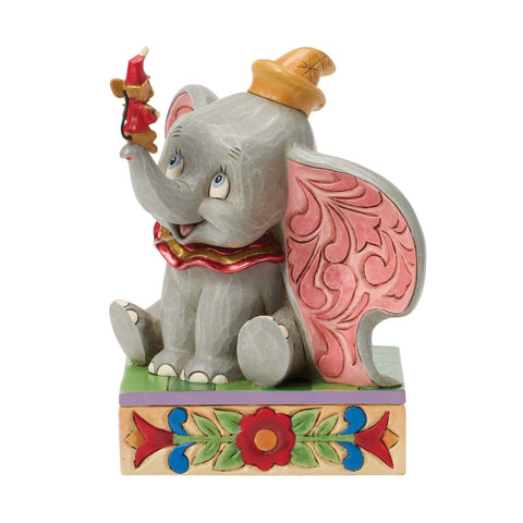 Enesco Disney Statuina Dumbo e Timothy(Timoteo) H13 cm