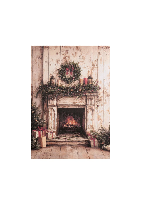 Nuvole di Stoffa Quadro canvas natalizio 35,5x51 cm 2 varianti (1 unità)