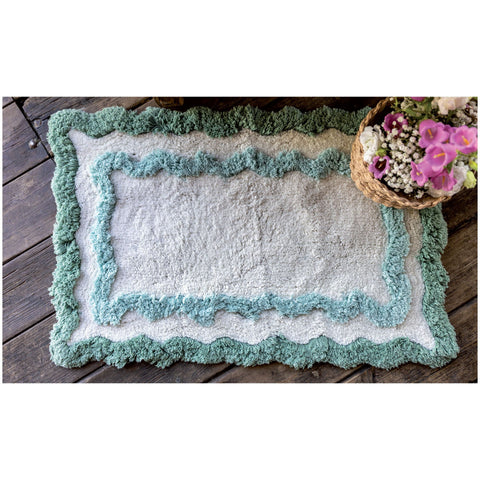 L'Atelier 17 Tappeto rettangolare da bagno "Ondina" 50x80 cm 5 varianti(1unità)