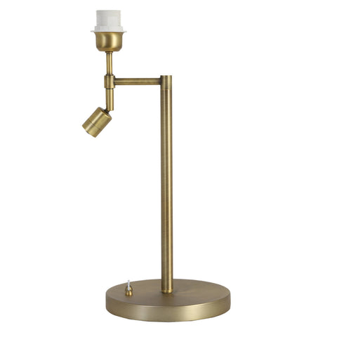 Light & Living Base Lampada in metallo bronzo antico con Led "Montana" D20xH47.5 cm
