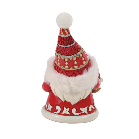 Enesco Statuina di Natale Gnomo, Jim Shore 8.5x8.5xH14.5 cm