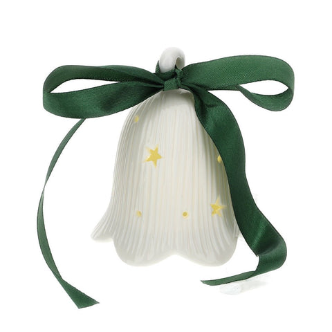 CAMPANA PORC.TRAF.BIANCA LUCE LED 10CM
