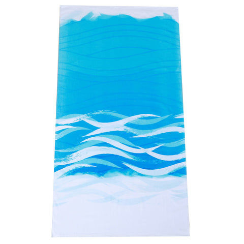 Estia Home Telo mare in cotone "Save the Aegean" 80x170 cm