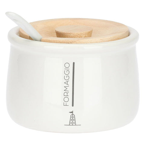 La Porcellana Bianca Portaformaggio grattugiato "Gli Onesti" 200 ml