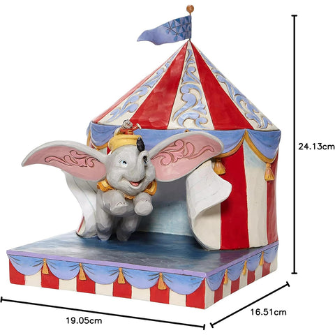 Enesco Figurine Dumbo au cirque "Jim Shore" 24x16 cm