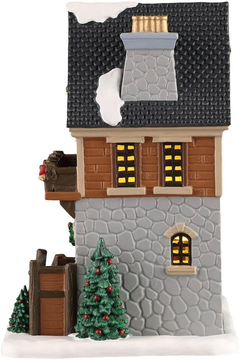 LEMAX Edificio con luci led "Eagle's Nest Brewing" H19.2x18.3x13.2 cm