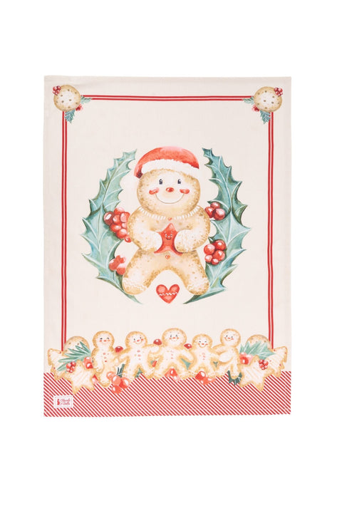 Nuvole di Stoffa Christmas Tea Towel Cotton 50x70 cm 3 Designs (1 unit)