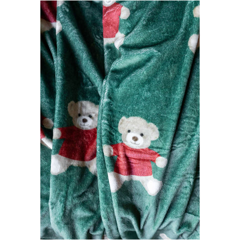 L'Atelier 17 Plaid di natale "Petit Noel" 155x205 cm 8 varianti(1 unità)