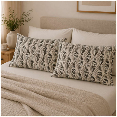 Bianco Perla Set 2 federe in cotone 50x80 cm 7 varianti(2 unità)