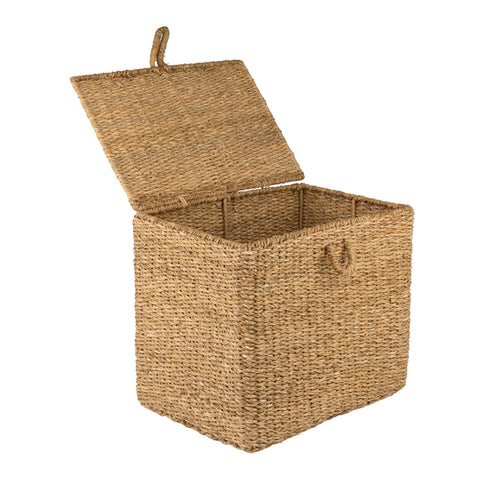 Estia Home Cestino Portaoggetti in vimini "Nerina" 45x34xH40 cm