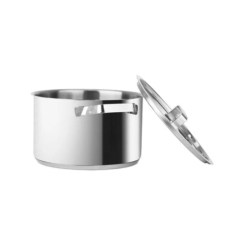 Estia Home Casseruola in acciaio inox + coperchio "Allegro" 20 cm