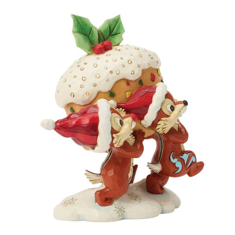 Enesco Disney Jim Shore Statuina di natale Chip & Chop 10x6xH11 cm