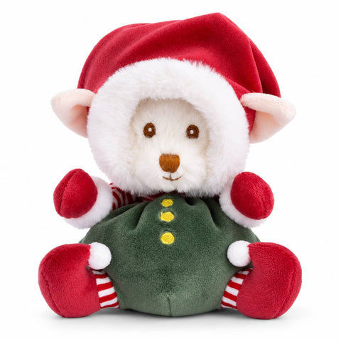 Bukowski Orso Peluche elfo "Ziggy Santa's Little Helper" H15 cm 2 varianti (1 unità)