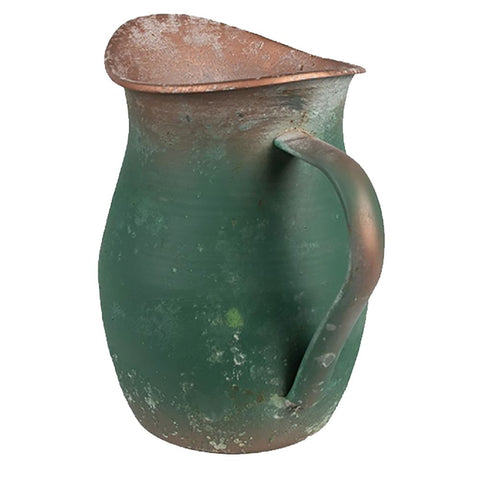 Clayre & Eef Brocca vaso metallo anticato 19x13x19 cm