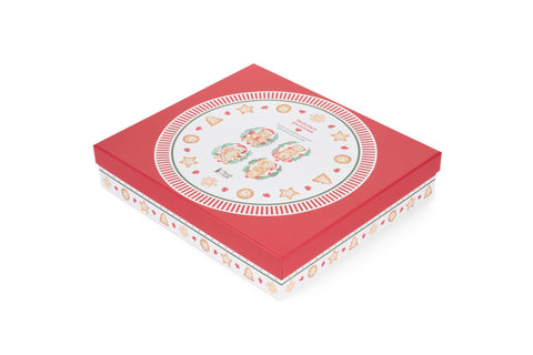 Nuvole di Stoffa Set 6 tazzine da caffè "DELICIOUS CHRISTMAS" ceramica 180 ml